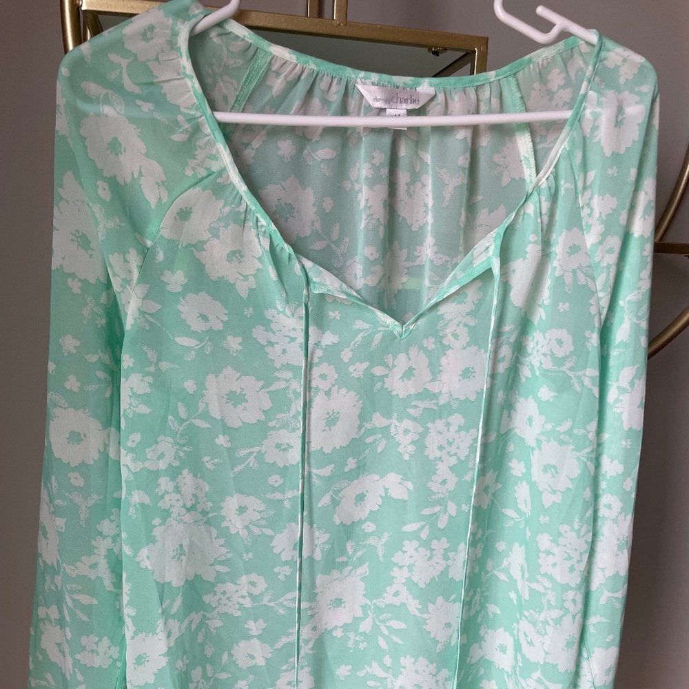 Spring flowy top